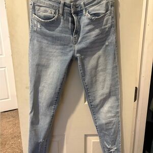 Flying Monkey Light Wash Skinny Jeans